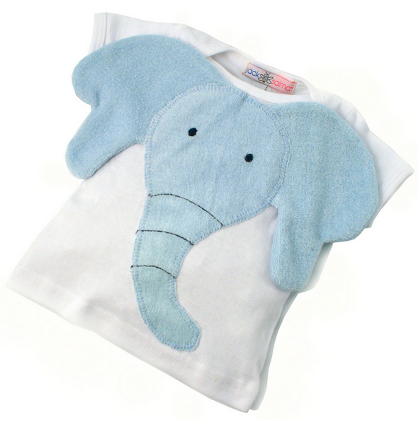 Jack & Salma™ My Elephant Biby Tee